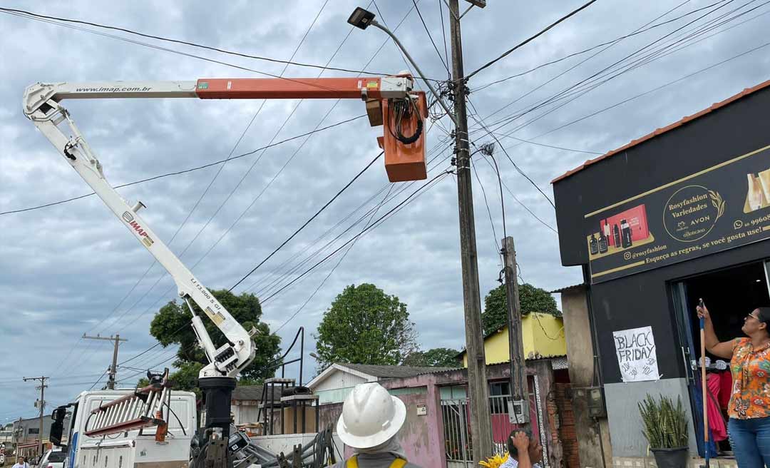 Prefeitura de Brasileia vai substituir lâmpadas convencionais por mais de 2000 mil de Led