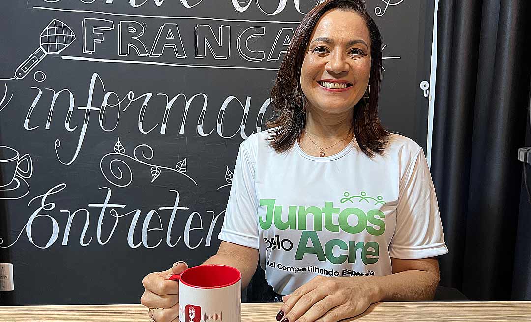 No Conversa Franca, vice-governadora Mailza Assis diz que vai se candidatar à reeleição após assumir o governo