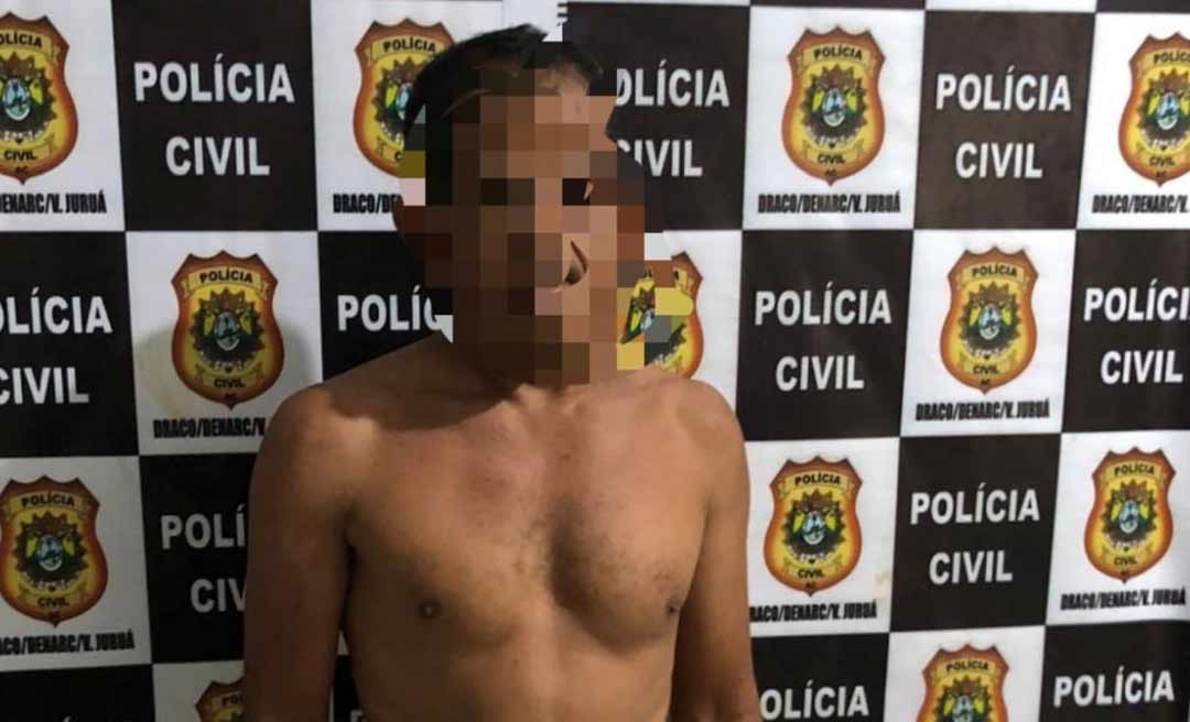 Autor de tentativa de homicídio é preso pela Polícia Civil em Cruzeiro do Sul