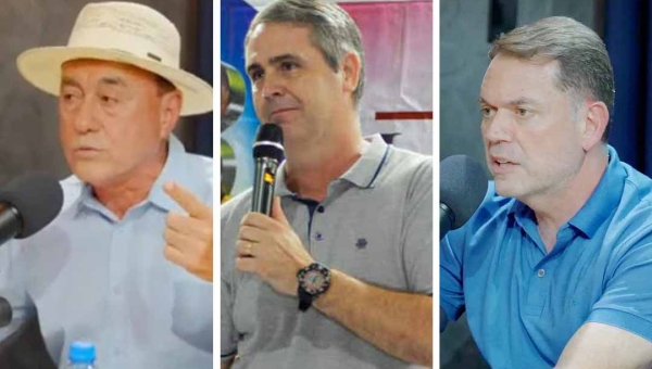 Em pré-campanha, Marcus, Bocalom e Alysson parabenizam Rio Branco a 10 meses das eleições municipais