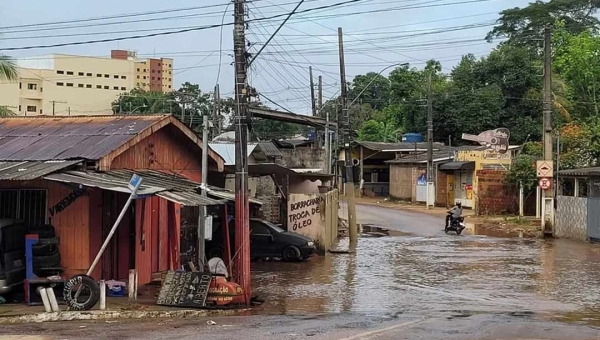 Em alerta: Defesa Civil monitora nível dos igarapés em Rio Branco