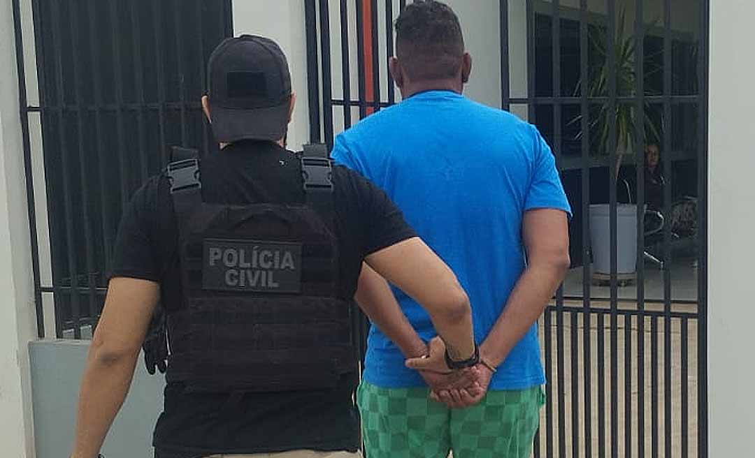 Homem de 32 anos é preso acusado de tentativa de estupro da enteada de 14