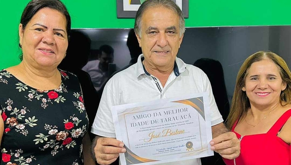 Bestene recebe título de “Amigo da Melhor Idade de Tarauacá”