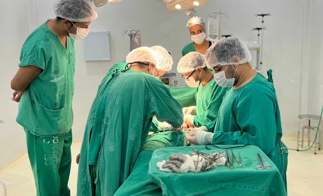 Primeiro transplante de fígado do ano é realizado na Fundação Hospital Estadual do Acre 