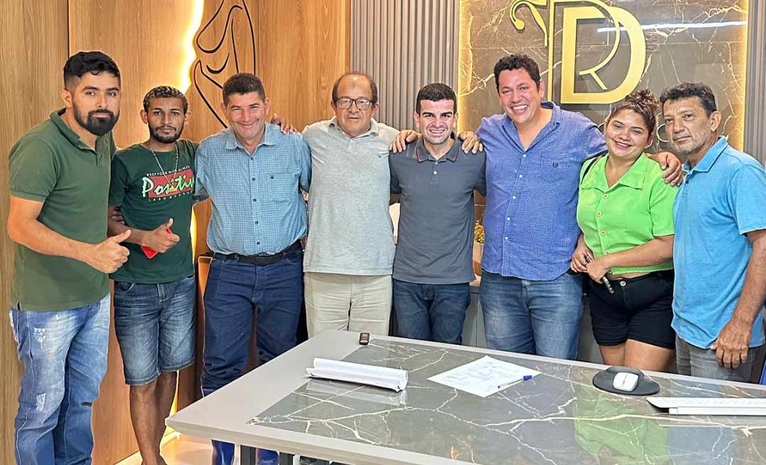 Filiado ao PP de Gladson, Rodrigo Damasceno reúne com “companheiros” do PT para aliança na disputa pela Prefeitura de Tarauacá