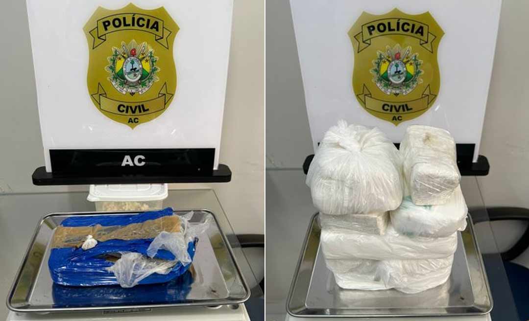 Em Cruzeiro do Sul, traficante foge da Polícia Civil e larga mochila com quase seis quilos de drogas