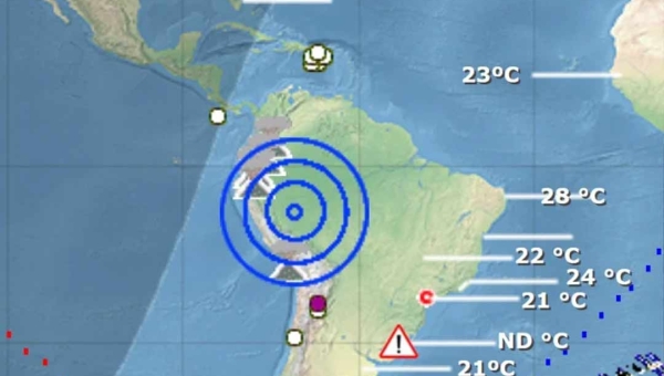 Terremoto de magnitude 6,6 é registrado no município de Tarauacá; maior tremor de terra da história do Brasil