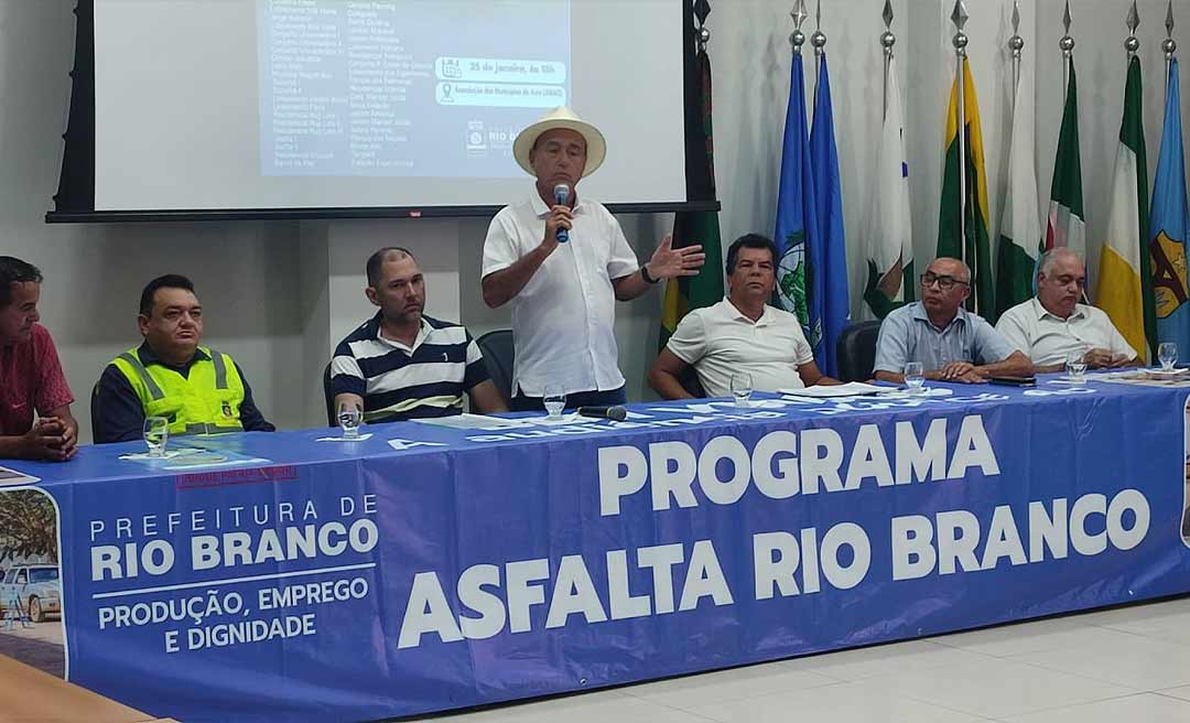 Prefeitura da Capital promove 3ª audiência pública sobre o Programa Asfalta Rio Branco