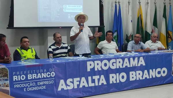 Prefeitura da Capital promove 3ª audiência pública sobre o Programa Asfalta Rio Branco