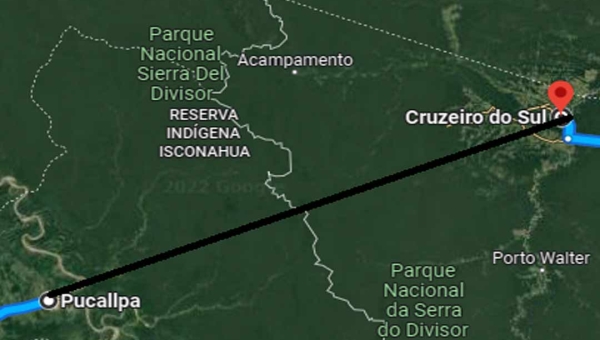 Ligação de Cruzeiro do Sul com Pucallpa facilitaria o acesso do Acre a Lima, capital do Peru, possibilitando ao estado mais uma rota com o Pacífico