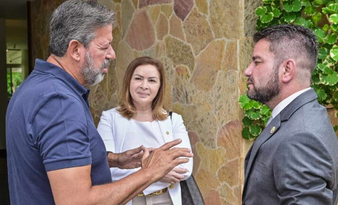 Em reunião com Arthur Lira, Gladson e Socorro pedem aprovação de projeto que autoriza União a doar Gleba Seringal Afluente ao Estado do Acre