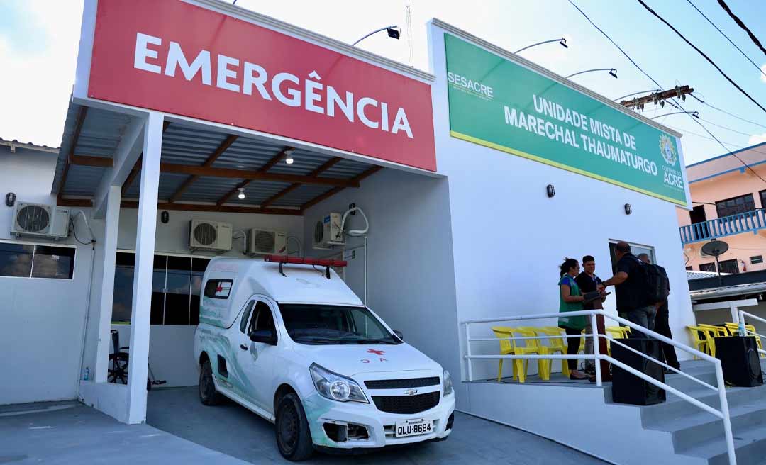 Gladson troca comando da Unidade Mista de Saúde de Marechal Thaumaturgo