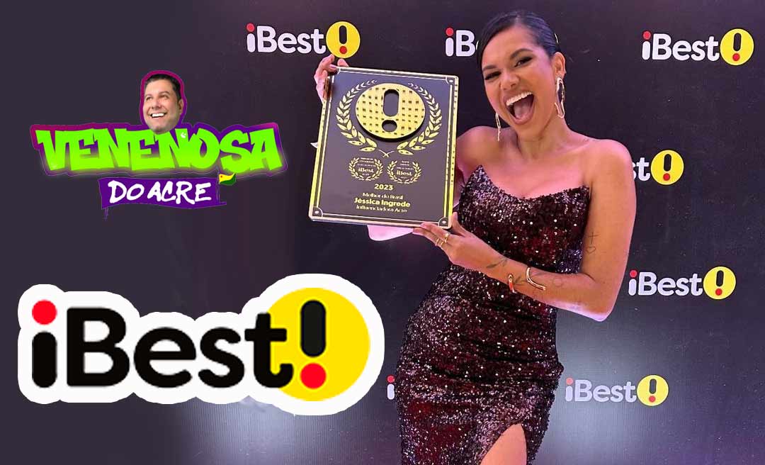 Jessica Ingrede conquista o prêmio iBEST em noite de festa em SP; CONFIRA