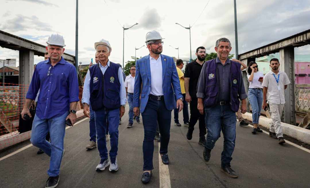 Gladson visita Ponte Metálica e anuncia que acesso estará liberado no carnaval para pedestres