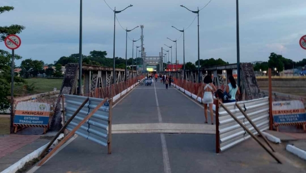 Carnaval da Gameleira: Ponte Metálica é liberada para pedestres