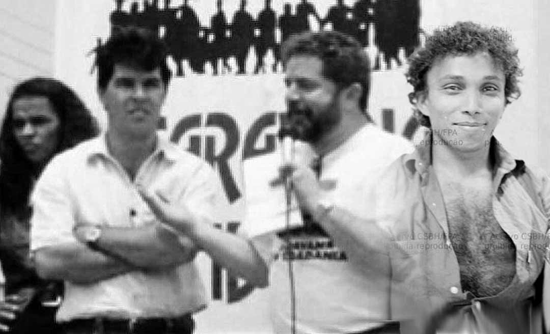 No aniversário do PT, JV comemora postando imagem ao lado de Lula; Sibá espalha foto de militante “galã dos anos 80”