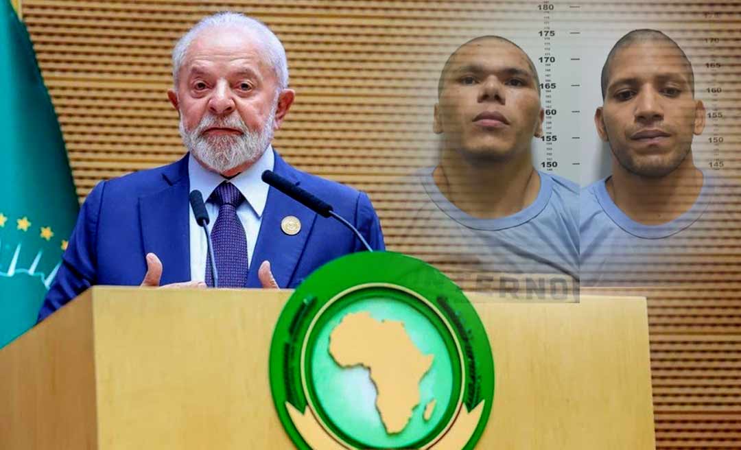 “Parece que teve conivência”, diz Lula sobre fuga de detentos acreanos de presídio federal