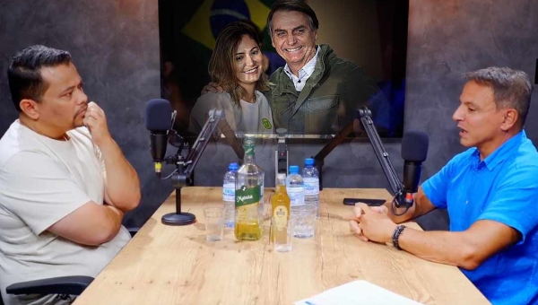 Acompanhado da esposa Michelle, Bolsonaro vem ao Acre dia 21 de março, confirma Marcio Bittar no Papo Informal