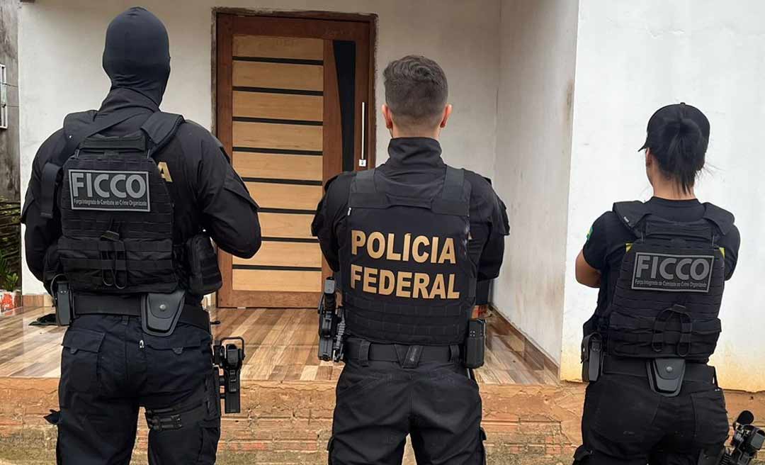 PF deflagra Operação Rojão II, prende 10 integrantes de facção criminosa no Acre e apreende drogas e armas