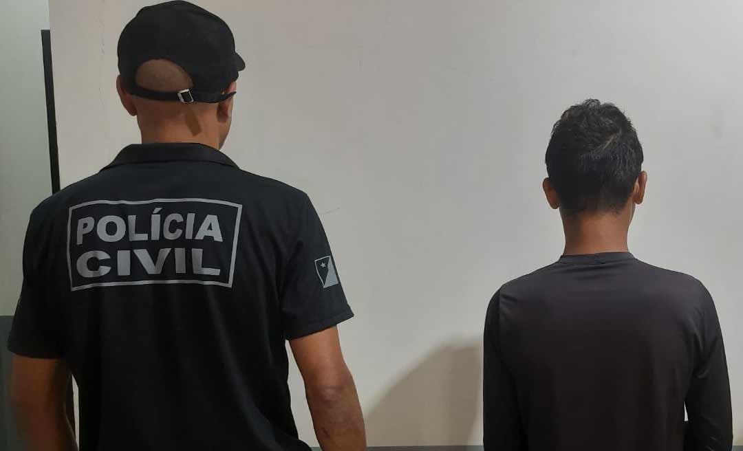 Polícia Civil do Acre apreende adolescente suspeito de estupro em Senador Guiomard
