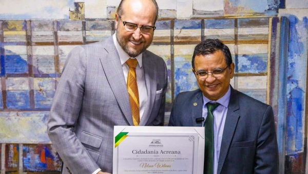 Advogado Nelson Wilians recebe Título Honorífico de Cidadão Acreano na Aleac