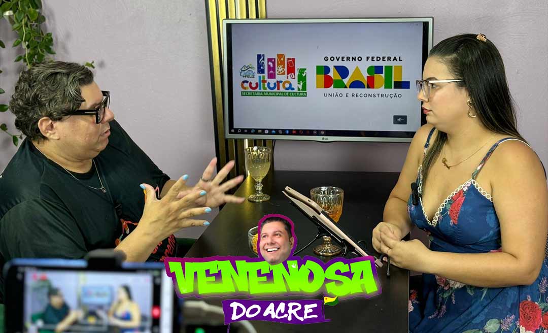 Podcast Qual é o Nome da influenciadora Taynah Kathelen, recebeu nossa Venenosa do Acre - Allex Tomás