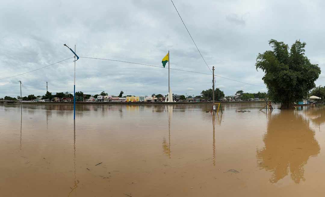 Rio Acre: 16 metros - Mais de 5 mil pessoas estão fora de casa  por causa da cheia do rio Acre e igarapés