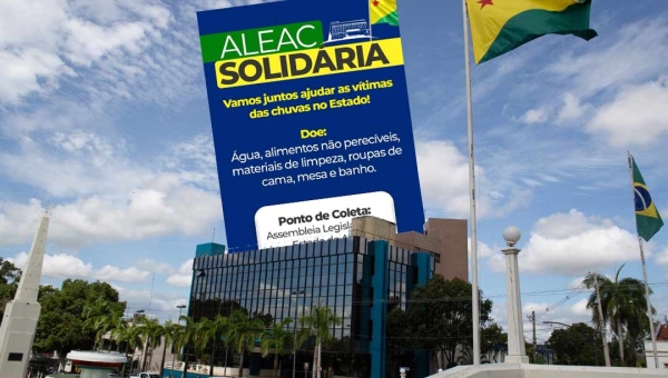 ALEAC inicia campanha para ajudar afetados pela enchente