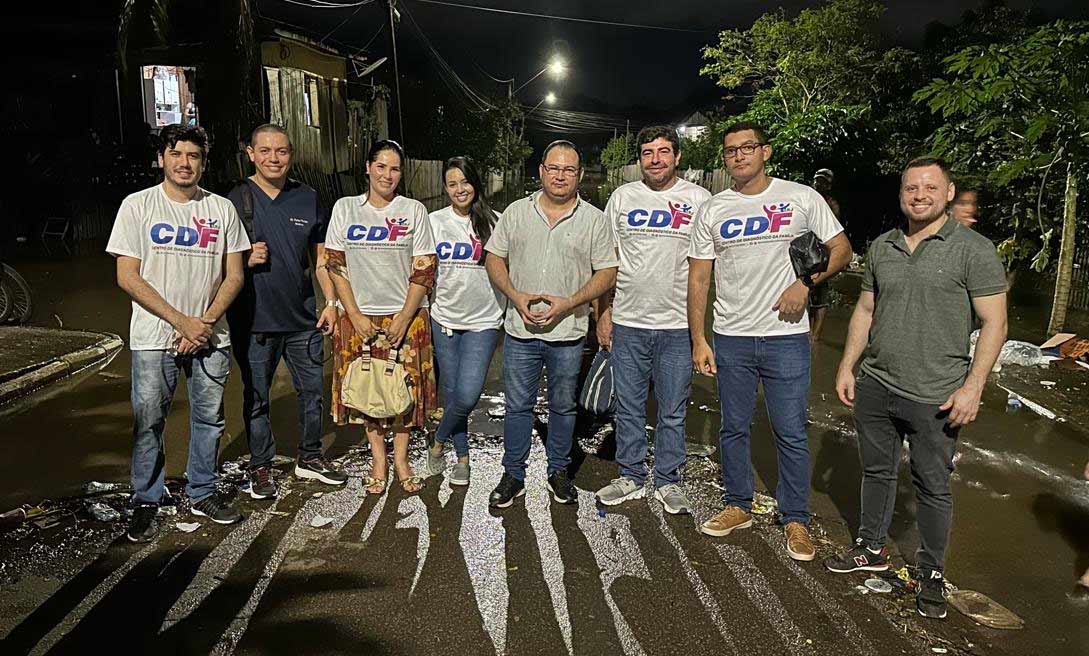 Dono do Paris Garden e Clínica CDF levam atendimento médico a moradores do bairro Seis de Agosto