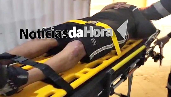 Ciclista fica em estado grave ao ser atropelado próximo à Chácara Ipê, em Rio Branco