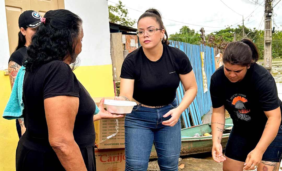 Gente cuidando de gente: Pelo segundo ano consecutivo Dra Michelle Melo realiza acolhimento as vítimas da alagação