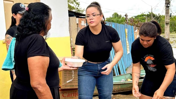 Gente cuidando de gente: Pelo segundo ano consecutivo Dra Michelle Melo realiza acolhimento as vítimas da alagação