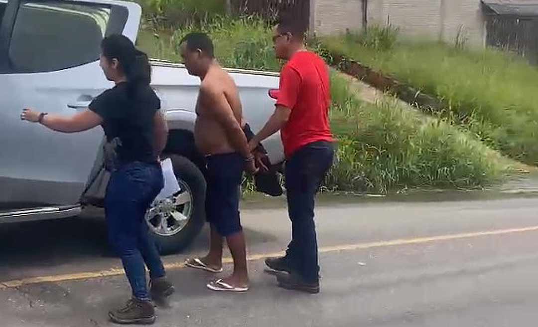 Condenado por tentar matar mulher a golpes de faca na cabeça e tórax é preso em Cruzeiro do Sul