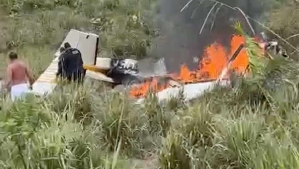 Avião que caiu em Manoel Urbano estava irregular e operava há 50 anos