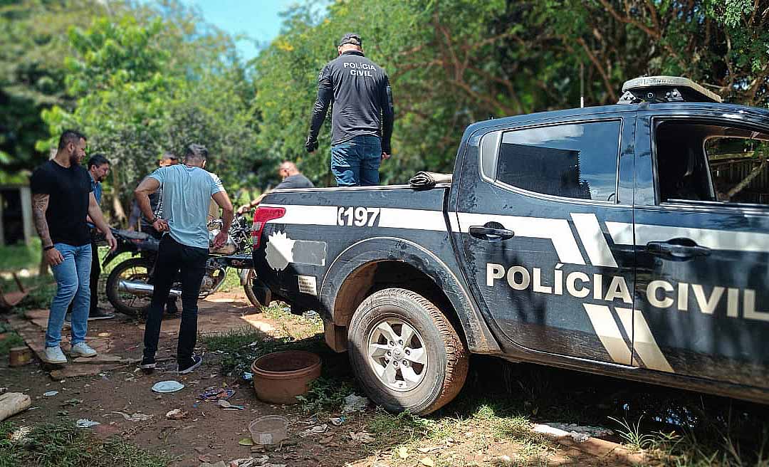 Motocicleta roubada no mês de dezembro de 2023 no bairro Cadeia Velha é recuperada no ramal Bom Jesus