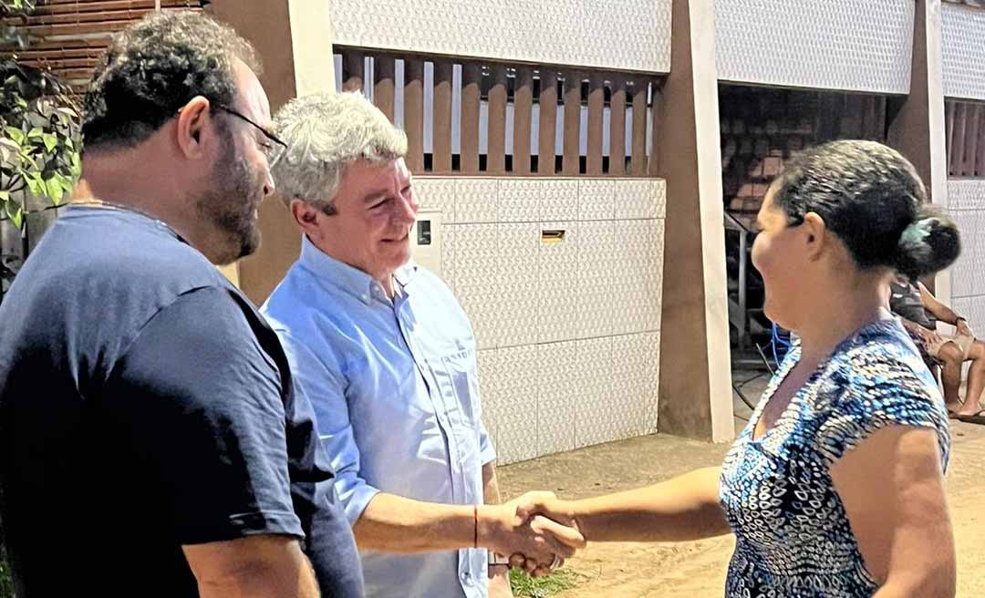 Gean Barros agradece a população de Boca do Acre pela receptividade em mais uma visita à cidade