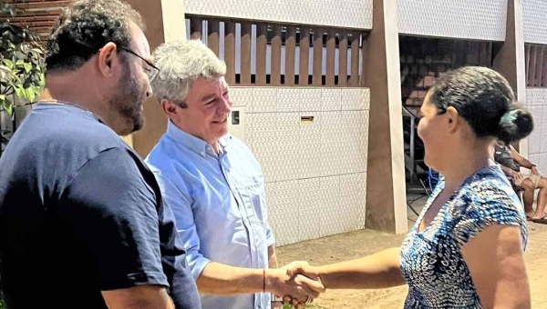 Gean Barros agradece a população de Boca do Acre pela receptividade em mais uma visita à cidade