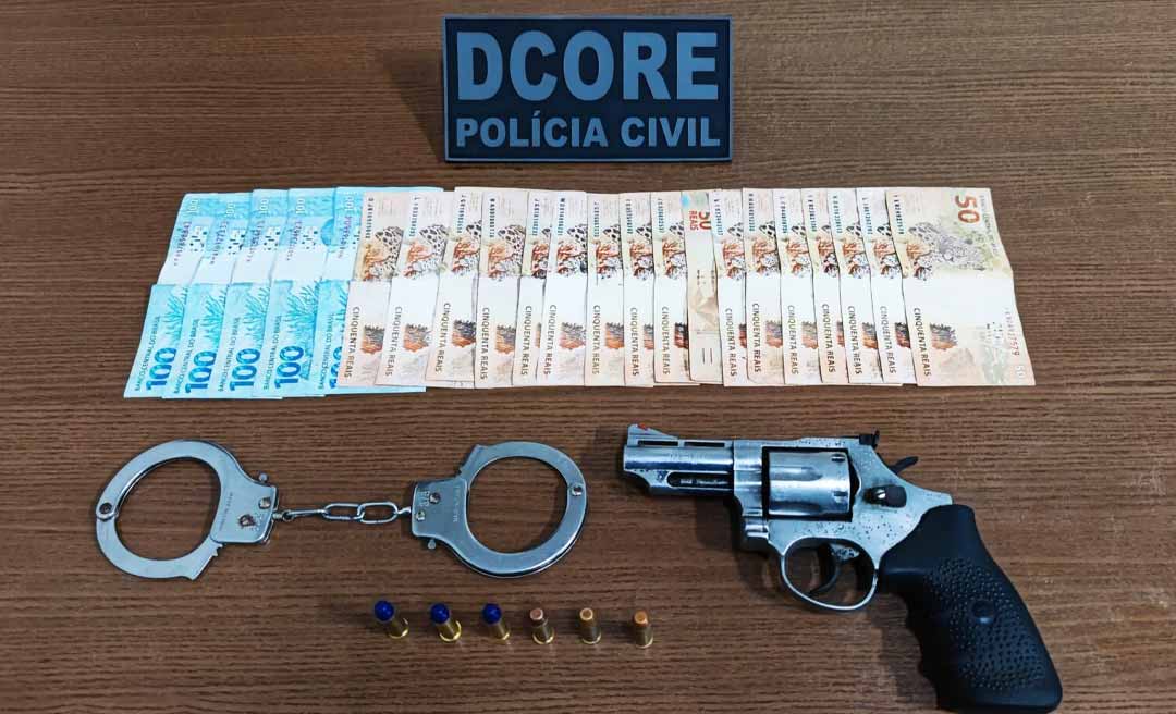 Acusado de roubo recebe sentença de 20 anos de prisão após ser investigado e preso pela PCAC