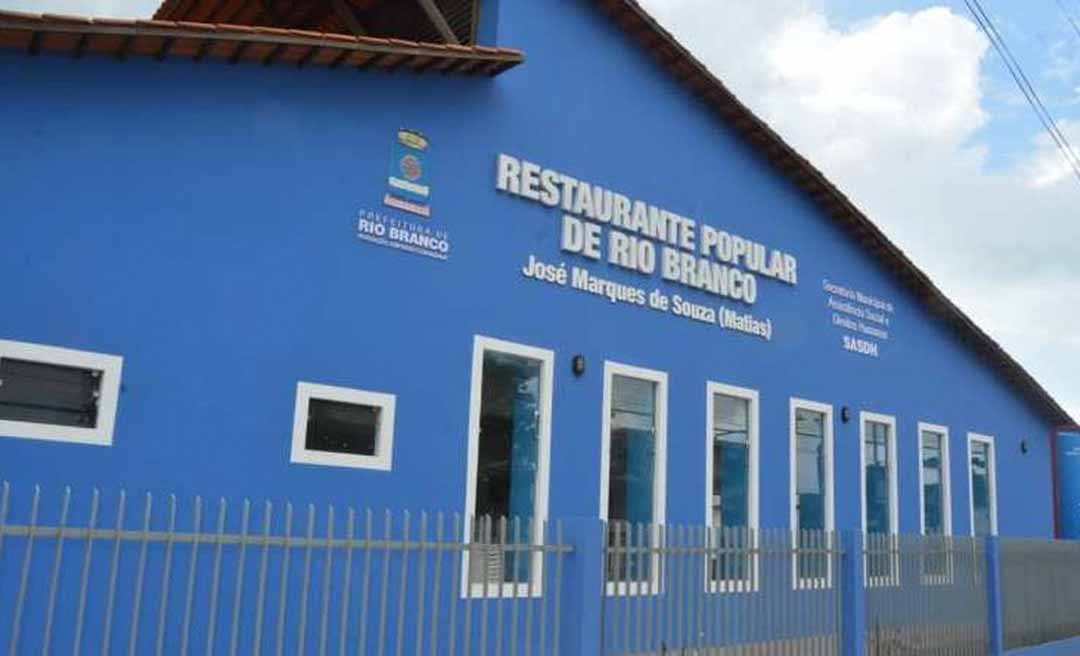 Prefeitura da Capital reabre Restaurante Popular na próxima segunda-feira, 1⁰ de abril