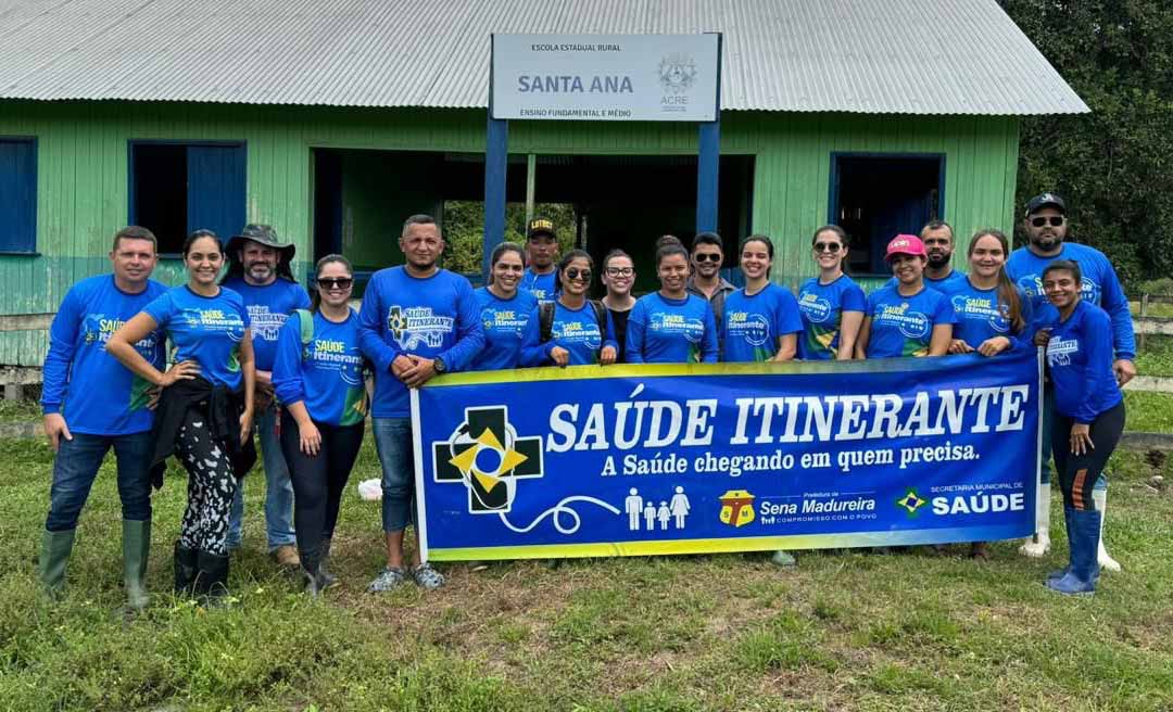 Gestão do prefeito Mazinho Serafim atende mais de 1600 pessoas em etapa do programa Saúde Itinerante no Rio Iaco