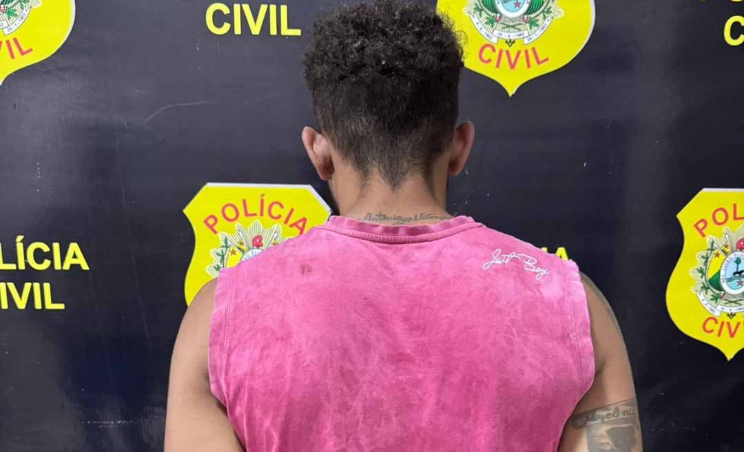 Polícia prende foragido da justiça em Marechal Thaumaturgo após denúncia de ponto de venda de drogas