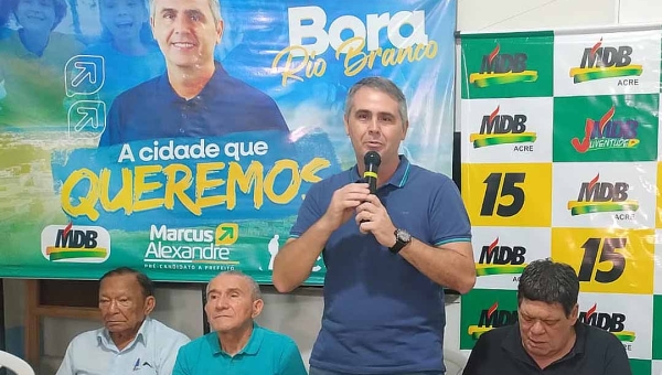 Marcus Alexandre diz que Gladson é “uma pessoa querida” e espera “um sinal” de apoio do governador à sua pré-candidatura