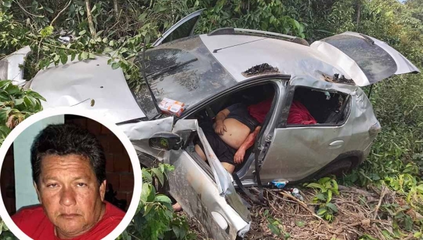 Caminhoneiro que saiu de Rio Branco com destino à Porto Velho sofre acidente em Extrema e perde a vida