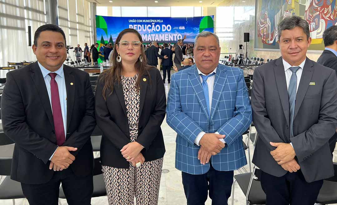 Em Brasília, Mazinho Serafim participa do lançamento do Programa pela redução do desmatamento e incêndios florestais