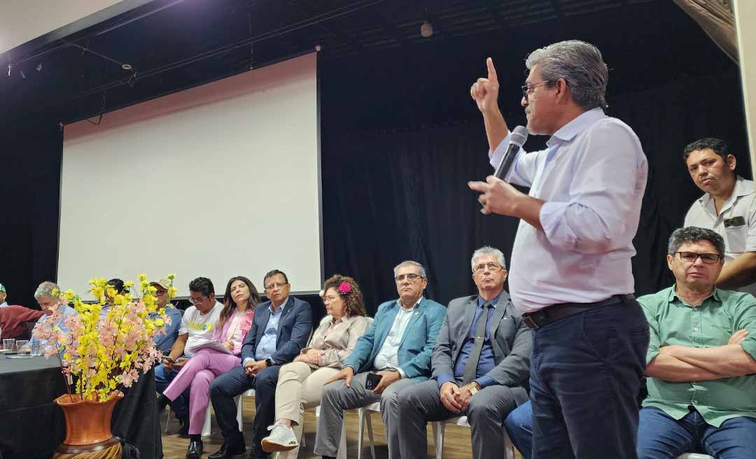 Em evento da Fetacre com ministros, Edvaldo Magalhães relata situação de posseiros ameaçados de expulsão pelo ‘mercado de carbono’