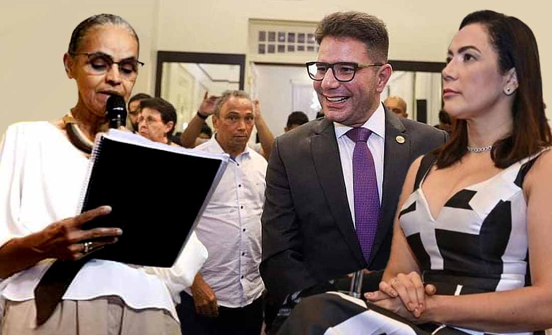 Salada ideológica no Palácio Rio Branco teve Sibá Machado, Marina, Gladson e Mailza