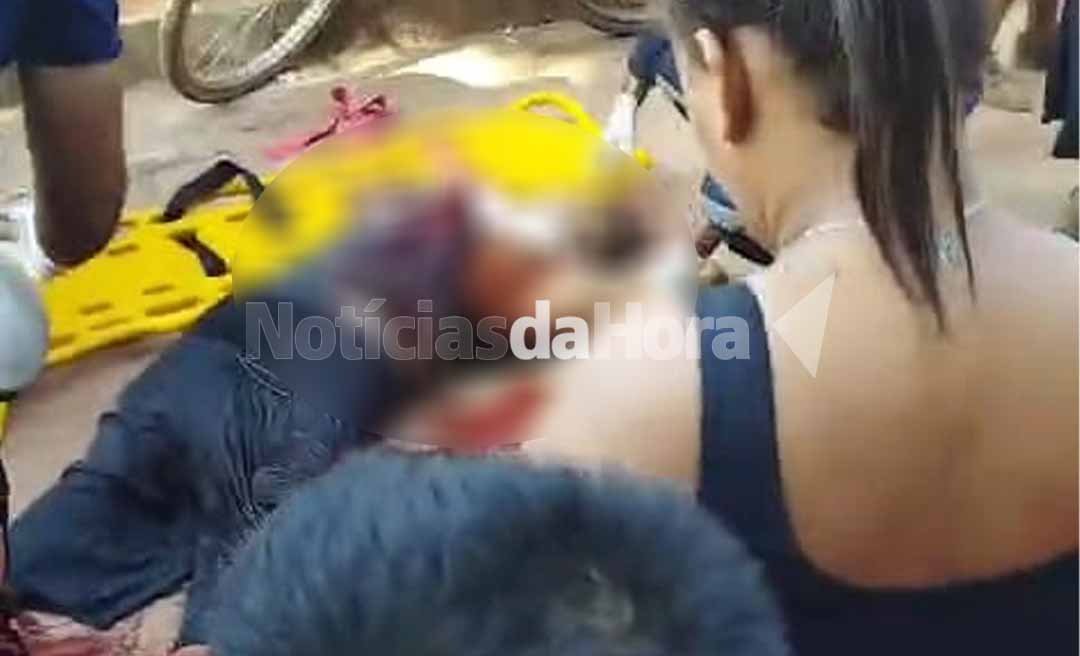Idoso é atacado a ripadas perto da feira dos colonos em Sena Madureira, revida e mata agressor com facada no peito; aposentado foi preso