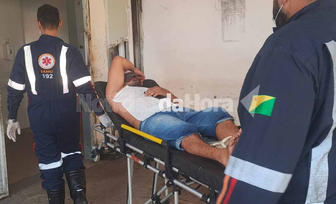 Bebedeira e discussão entre familiares termina com irmão esfaqueando irmão no 2⁰ Distrito de Rio Branco