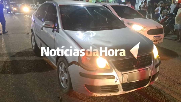 Mulher é atropelada por veículo na Avenida Ceará e fica em estado gravíssimo