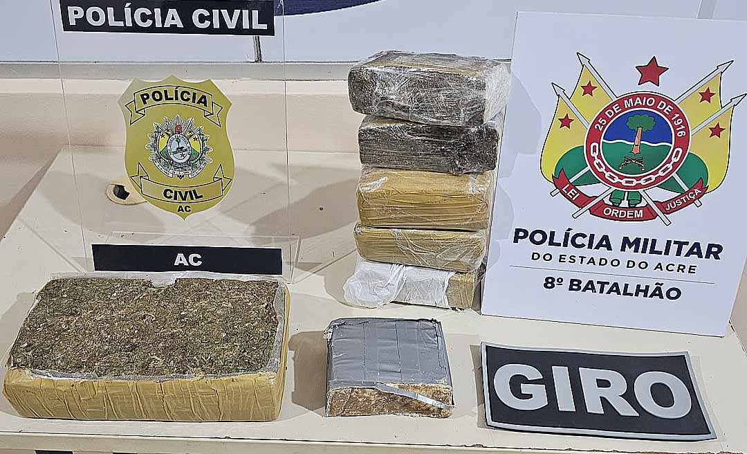 Ação conjunta das polícias Civil e Militar resulta na apreensão de drogas e causa prejuízo de mais de R$ 40 mil aos criminosos